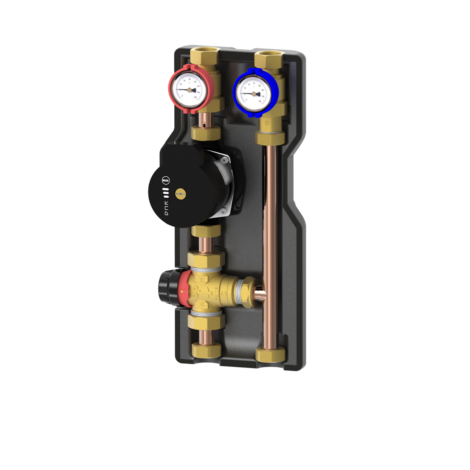 FOR LOW/MEDIUM TEMPERATURE SYSTEMS: THERMOSTATIC MIXED DELIVERY